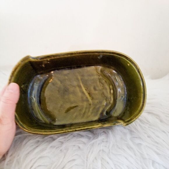 Ungemach USA made green midcentry modern planter - Picture 5 of 5